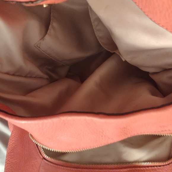 Coach shoulder bag. Flamingo pink. Size: big. - Picture 7 of 9